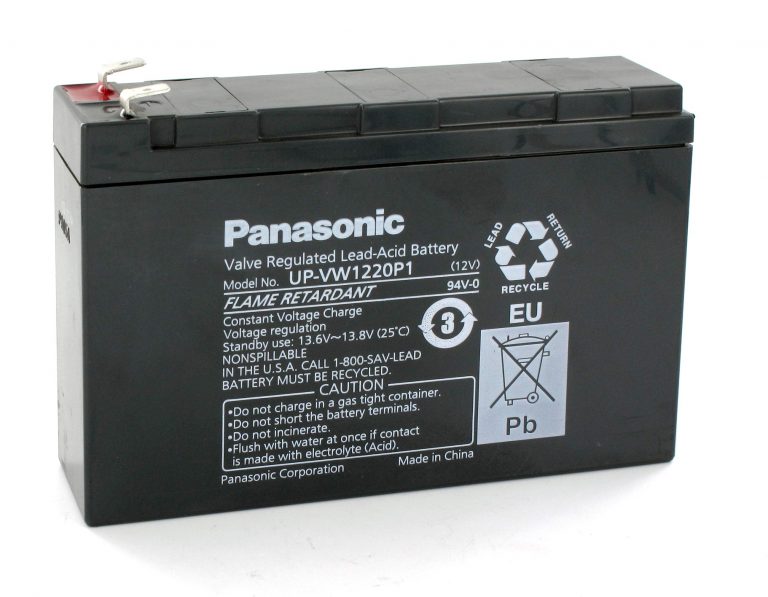 Аккумулятор panasonic up vw1220p1