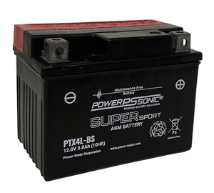 X4L-BS 12V 50CCA 3.5Ah AGM Replacement Powersports Battery