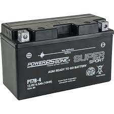 7B-4 (7B-BS) 110CCA 12V 6.5Ah AGM Replacement Powersports Battery