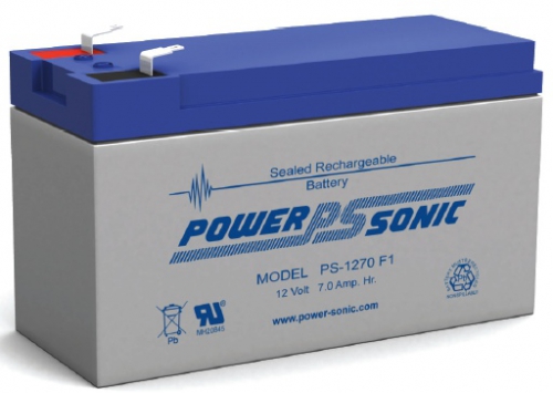 Power Sonic PS-1270 F1 12V 7.0AH AGM General Purpose Deep Cycle