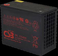 CSB HRL12540W FR 12V 541WPC High Rate AGM Data Center UPS