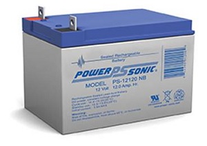 Power Sonic PS-12120 NB 12V 12AH AGM General Purpose Deep Cycle Battery