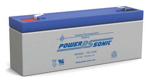 Power Sonic PS-1238 12V 3.8AH General Purpose Sealed Lead Acid Battery